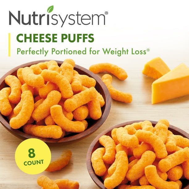 Nutrisystem Cheese Puffs (8 ct Pack) Delicious, Diet Friendly Snacks