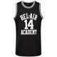 thumbnail image 1 of Versión de Will Smith 14th Black, Yellow and Green Basketball Suit Mesh Jersey Zhivalor CZYD-ZH45-1, 1 of 7