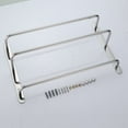 thumbnail image 3 of Hassch Towel Bars Freely Retractable 18 Inches Bathroom Towel Rack, Stainless Steel 3-Tiers Towel Rails Wall Mounted Bathroom Towels Shelves, 3 of 7