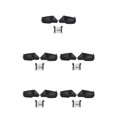 thumbnail image 3 of Transemion Windshield Hand Guard Motorcycle Accessory For Outdoor Enthusiasts ABS Motorcycle Handlebar Protector black 5Set, 3 of 6