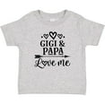 thumbnail image 3 of Inktastic Gigi and Papa Love Me Girls Baby T-Shirt, 3 of 5