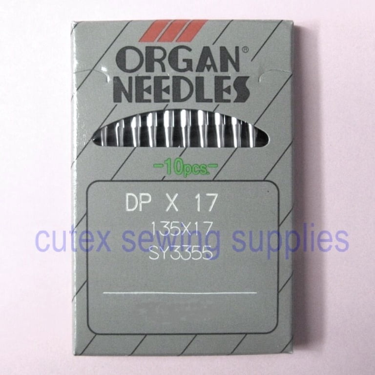 Organ Needle - 100 PCS Organ Walking Foot Sewing Machine Needles #DPX17 135X17 SY3355 (DPX17 19/120