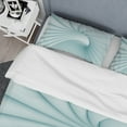 thumbnail image 4 of Designart '3D Illustration of Blue Tunnel' Modern & Contemporary Duvet Cover Set, 4 of 4