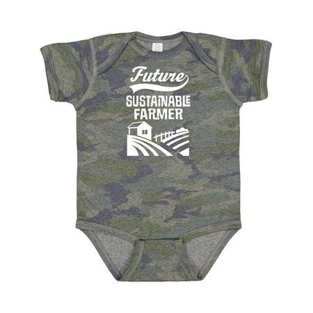 

Inktastic Future Sustainable Farmer Childs Gift Baby Boy or Baby Girl Bodysuit