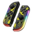 thumbnail image 2 of Nintendo Switch Wireless Game Controller (L/R)  Pikachu RGB Light Joystick, Dual Vibration & Motion Control, Crystal Clear Edition, 2 of 2