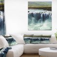 thumbnail image 1 of Amazing Waterfalls in Iceland - Oversized Landscape Canvas Art, 1 of 3