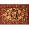 thumbnail image 1 of Ahgly Company Indoor Rectangle Oriental Orange Industrial Area Rugs, 3' x 5', 1 of 4