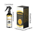 thumbnail image 3 of Natural Beeswax Furniture Polish Spray with Waterproofing and Scratch Resistance, Restores Old Wood Cabinets Floors to Shine, Chemical-Free Wood Refinishing Wax for Home Antique Care, 3 of 9