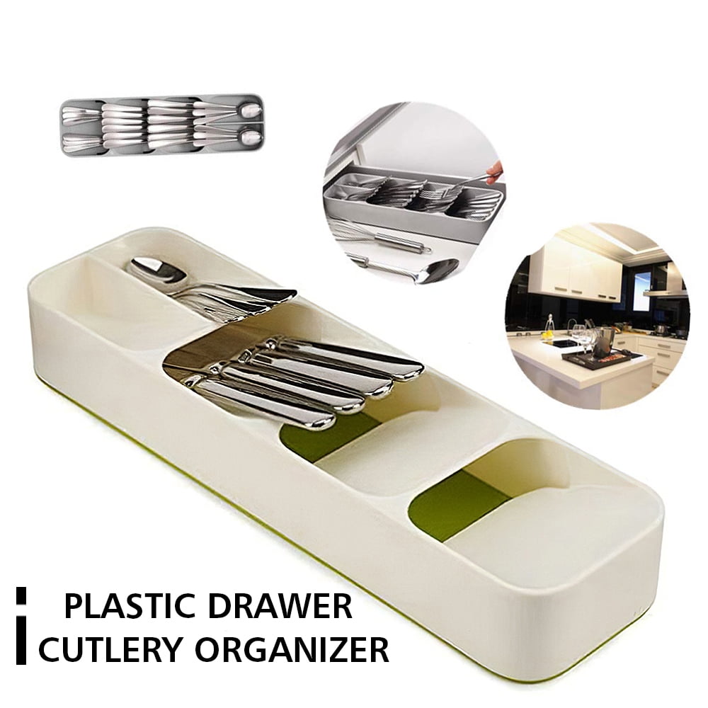Drawer Cutlery Organizer Tray Kitchen Storage Holder Rack for Cutlery