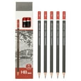 thumbnail image 1 of HB Drawing Pencils for Sketching, 12PCS Sketch Pencils for Drawing Art Pencils Graphite Wood Pre-sharpened for Drawing Sketching Artists, Black Red, 1 of 6