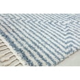thumbnail image 6 of Rugs America BT20B Slowburn Stripe/Diamond Modern White Area Rug, 2'6" x 4', 6 of 6