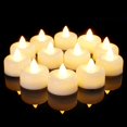 thumbnail image 1 of Velas de té LED sin llama, velas Amagic, paquete de 100 baterías, 1 of 8