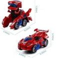 thumbnail image 5 of Electric Dinosaur Transformer Car with Flashing Lights and Sounds for Children 3-7 Years - Educational Toy, 5 of 5