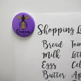 thumbnail image 2 of Queen Bee Kitchen Refrigerator Locker Button Magnet, 2 of 5