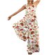 thumbnail image 1 of Mamelucos blancos de cintura alta de algodón con estampado sólido de verano a la moda informal para mujer Fridja  alkflakhf37697, 1 of 8