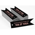 thumbnail image 2 of Inkdotpot Real Rose Gold Foil Hugs & Kisses From The Wedding Tags Favor Hang Paper Tags 50 Pieces, 2 of 6