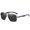 Black grey, variant on Men Polarized Sunglasses Metal Frame Large Double Beam Driving Sun Glasses TAC Lenses Fashion Eyewear Everyday
