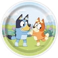 thumbnail image 1 of Bluey Round 7" Dessert Plates, 8ct, 1 of 3