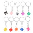 thumbnail image 2 of Chic Porte-Clés en Résine Métallique Décorative pour Sacs Clés Couleurs Assorties, 2 of 8