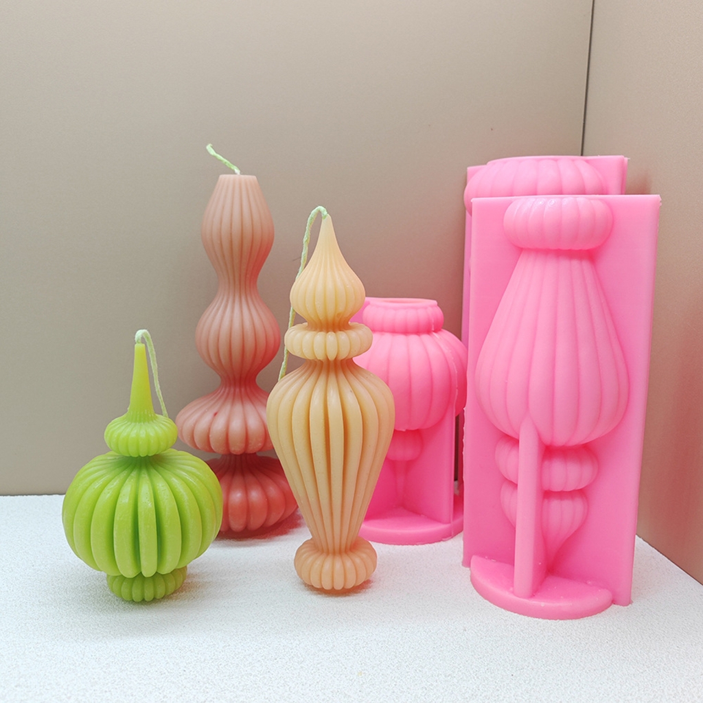 Silicone Mould Line Balled Candle Molds Ornament Plaster Molds Craft Supplies
