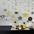 thumbnail image 3 of Cheerland Graduation Party Decoration Kit, Black, Gold, 9-Piece, 3 of 4