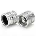 thumbnail image 5 of Metal Unpowered Rear Axle Metal Rear Wheel Hub for 1/14 Tractor Semi Trailer Truck120mm Axle Length, 5 of 8