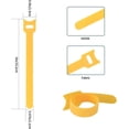 thumbnail image 2 of Cinta de velcro Rawiri para cables, almacenamiento de cables de datos, cinta de gestión de cables, espalda con espalda, autoadhesiva, 2 of 5