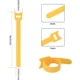 thumbnail image 2 of Cinta de velcro Rawiri para cables, almacenamiento de cables de datos, cinta de gestión de cables, espalda con espalda, autoadhesiva, 2 of 5