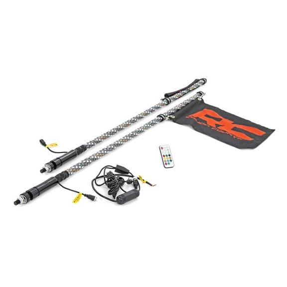 Rough Country LED Whip Light Kit for Polaris RZR XP 1000/RZR XP 4 1000 - 93052