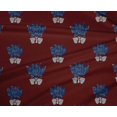 thumbnail image 4 of oneOone Polyester Lycra Fabric Leaves & Lotus Block Print Sewing Fabric BTY 56 Inch Wide, 4 of 4