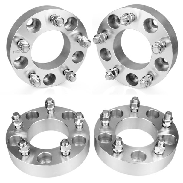 4pc 5 Lug 5x5.3 / 5x135 1.5" Thickness 14x2.0 Studs Wheel Spacers