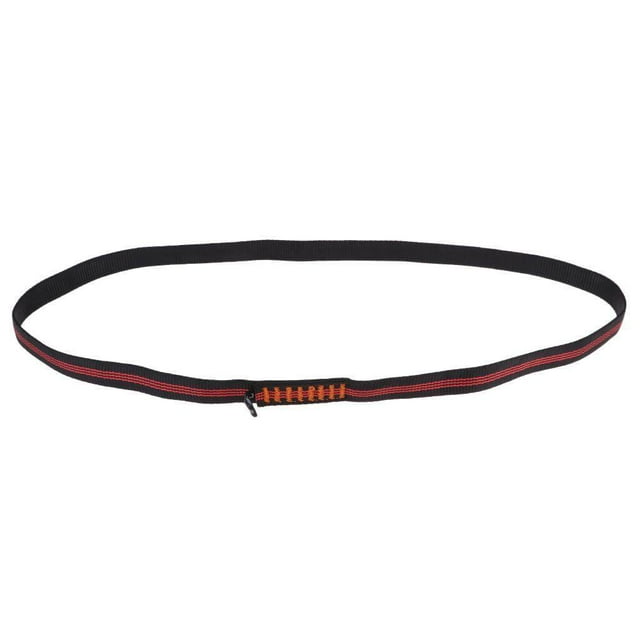 Sangle d'Escalade en Polyester, Sangle à Roulement, Sangle Plate pour Rocher, Sangle pour Escalade sur Rocher, Ceinture d'Escalade Extérieure, Équipement de Sécurité, Protège-Corde 60 cm