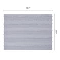 thumbnail image 6 of REGALWOVEN Rustic Placemats Set of 4 Rectangular Cotton Blend Placemats for Dining Table Decor Washable Kitchen Table Mat Wipe Clean Gray 15.7x11.8inch, 6 of 6