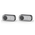thumbnail image 1 of Bearachild Pantalla grande Reloj despertador digital Funcionamiento con botón recargable Altavoz compatible con Bluetooth Suministros domésticos Type3 NO3 Bearachild CBP164614, 1 of 5