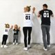 thumbnail image 3 of 1 pieza de camisetas de equipo familiar Rey Reina Príncipe Princesa 01 Padre Madre Hija Hijo Camisetas a juego Camisetas de rey y reina Conjuntos, 3 of 4
