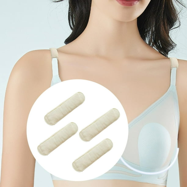 4 almohadillas para tirantes de , portátiles, prácticas y cómodas, para sujetar los tirantes del y los hombros.