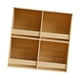 thumbnail image 4 of Caja nido para periquitos, casa para pájaros, decoración de jardín, caja de cría para pájaros 4 cuadrículas de 60 cm x 60 cm, 4 of 9