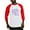 Red/White, variant on CafePress - UNICORN KISSES And MERMAID WISHES Baseball Jersey - Cotton Baseball Jersey, 3/4 Raglan Sleeve Shirt