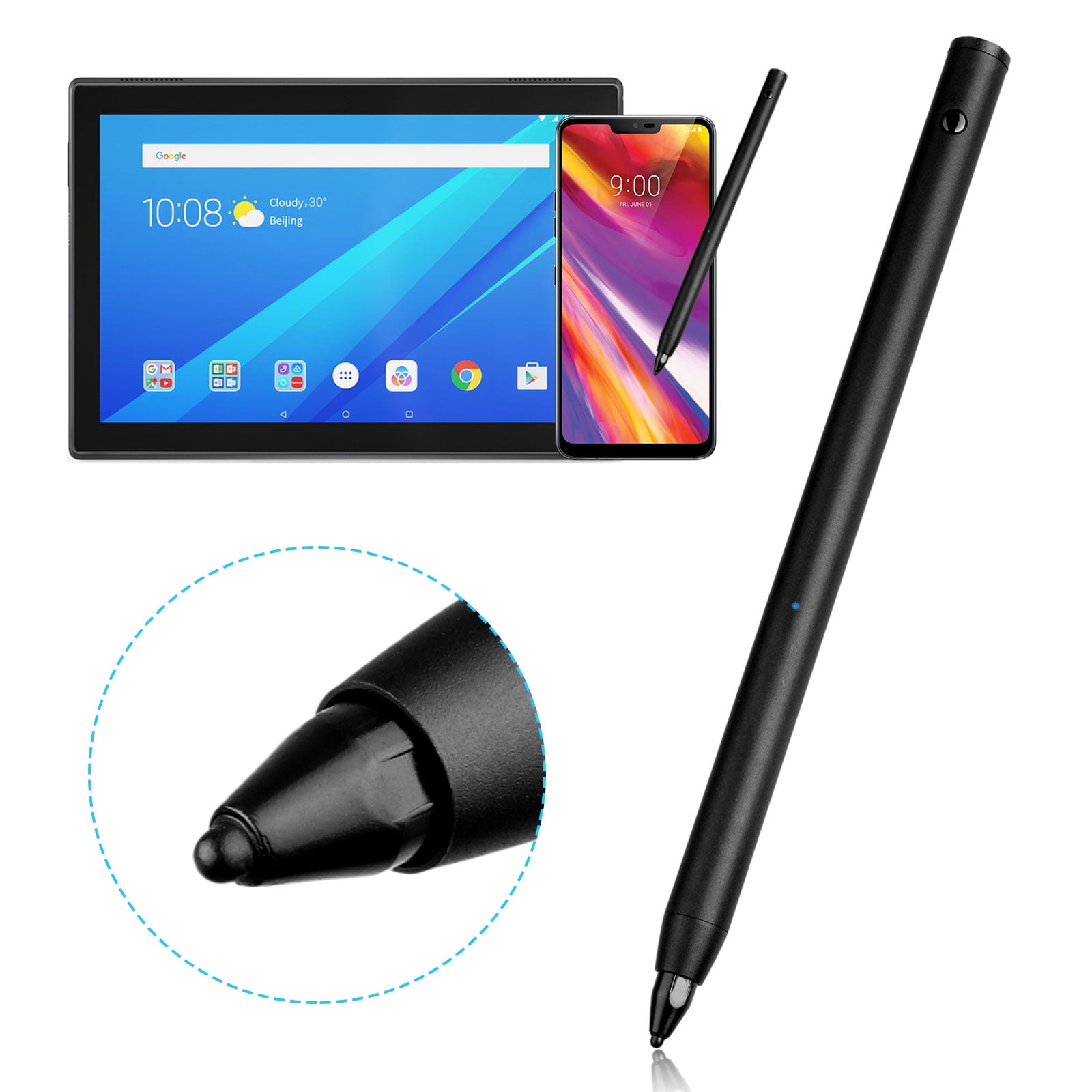 Active Stylus Pen, Suitable for All Capacitive Touch Screen Devices