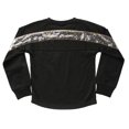 thumbnail image 3 of Girls Youth Gameday Couture  Black Arkansas Razorbacks Guess Who's Back Long Sleeve T-Shirt, 3 of 3