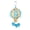 Blue, variant on Natural Hot Air Balloon Bird Toy, Hand-Woven Parrot Foraging & Chew Toy with Colorful Rattan Balls, Boredom Relief for Small to Medium Parakeets, Cockatiels, Conures