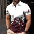 thumbnail image 6 of Ceisia Men's Loose Fit Short Sleeve T-Shirt Stylish Multi-Pattern Design Spring Summer Shirt Gift, 6 of 8
