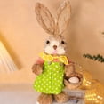 thumbnail image 3 of Easter Bunny DIY Craft Kit for Kids, Handmade Wicker Rabbit Ornament Set with Complete Materials, Creative Holiday Activity for Family and Home Decor, 3 of 3