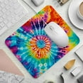 thumbnail image 2 of Tie-Dye Mouse Pad for Laptop Wireless Mouse Home Office Travel, Portable & Washable, 2 of 7
