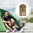 thumbnail image 3 of Bolsa de walkie-talkie Bolsa de transporte ligera para interfono, riñonera resistente al desgarro, equipo para exteriores Barbie Nuevos Originales, 3 of 9