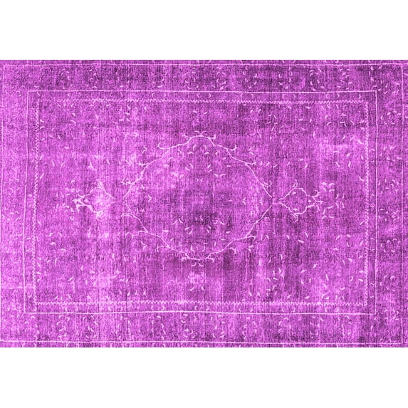 Ahgly Company Indoor Rectangle Persian Pink Traditional Area Rugs, 8' x 10'