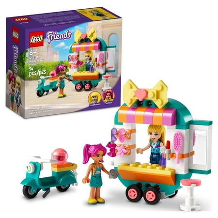 UPC: 0673419357340 | LEGO Friends Mobile Fashion Boutique 41719 Buildable Shop and Hair Salon Playset Creative Toy Birthday Gift for Kids Girls and Boys 6 Plus Years Old with Stephanie Mini Doll