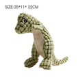 thumbnail image 2 of CNKOO Squeaky Plush Dog Toy 3 Color Chosoe Orange Green Gray For Small Medium And Large Dogs, 2 of 2