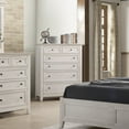 thumbnail image 4 of Intercon Furniture San Mateo 6-Drawer Standard Chest Rustic White, 4 of 6