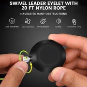 Magnetic Pulling Threader Professional Magnetic String Wire Puller Portable Cable Guide Pulling System Nylon Cable Puller Wire Routing Magnet Tool Set for Outdoor Office Garden